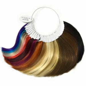 Clip & Flip in Extensions Kleurenring 100% Real Hair