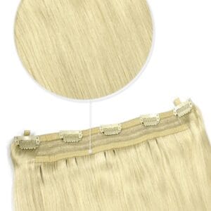 Clip In 1 Baan, Lightest Blonde #60