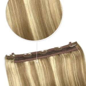 Clip In 1 Baan, Lightest Brown / Bleach Blond mix #18/613