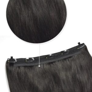 Clip In 1 Baan, Natural Black #1B