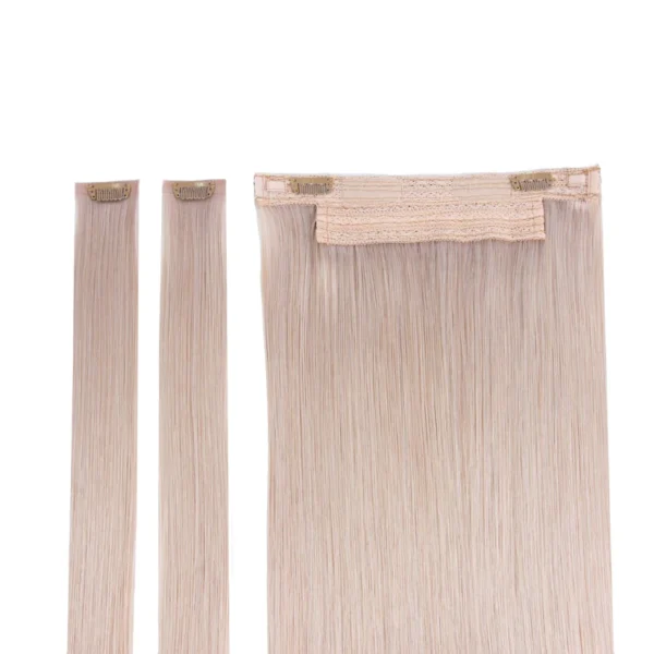 Alternative view of Light Ash Blonde (#22) Halo Hair Extensions