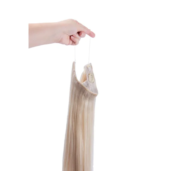 Lightest Blonde (#60) Halo Hair Extensions