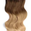 toffee honey ombre echt human hair