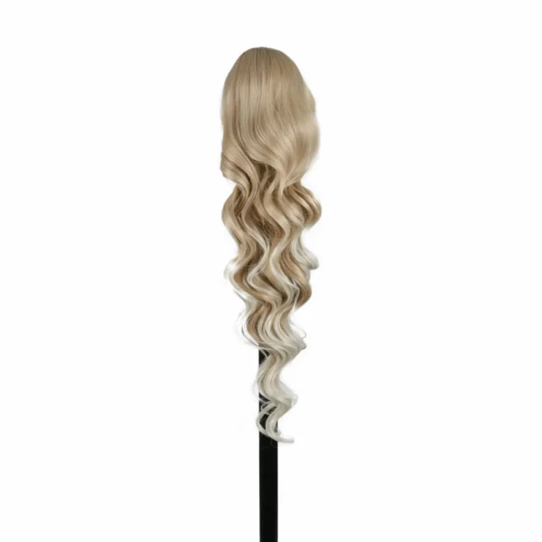 Alternative view of Ponytail 70 cm PLATINUM OMBRE (#T103/60) met krul