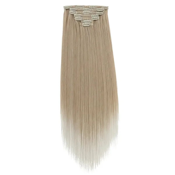 Clip In 7 Banen, Platinum Ombre