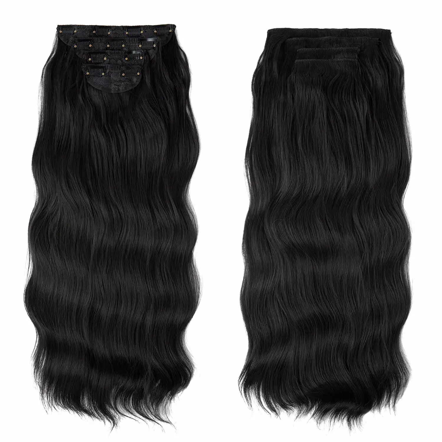 clip in set midnight brown