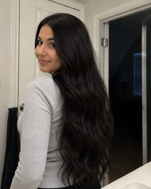 model 2 clip in hair